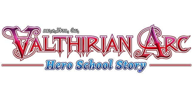 Valthirian Arc Hero School Story Logo