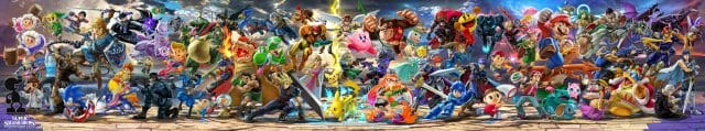 Super Smash Bros Ultimate Roster Artwork Updated