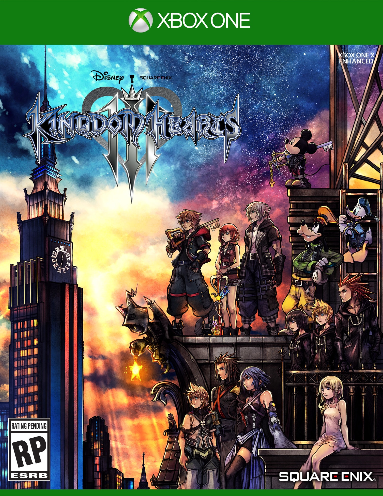 Kingdom Hearts Iii Xbox One Boxart