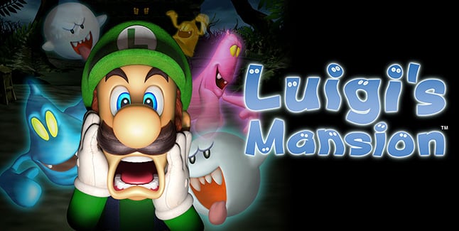 Luigi’s Mansion for 3DS Banner