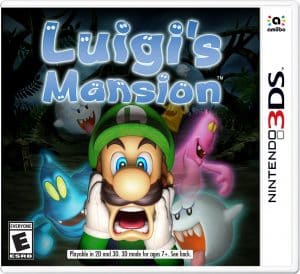 Luigi’s Mansion for 3DS Boxart