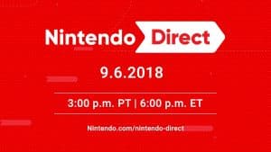 Nintendo Direct September 2018 Banner