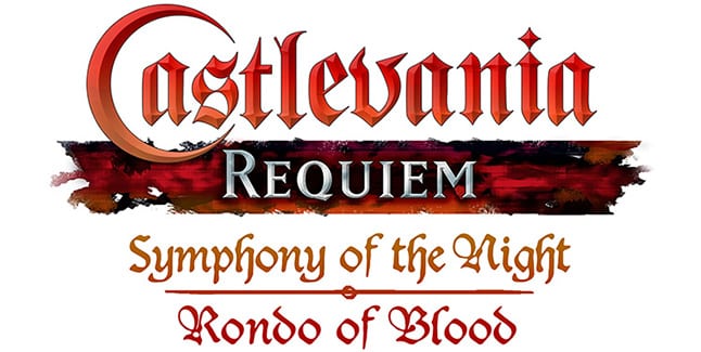 Castlevania Requiem Symphony of the Night & Rondo of Blood Logo