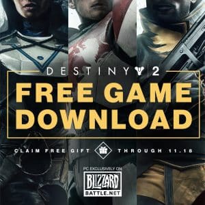 Destiny 2 Blizzard Free Game Key Art