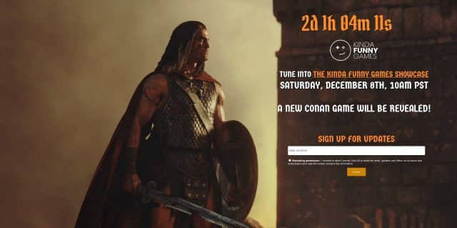 New Conan Game Countdown