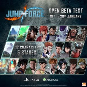 Jump Force Open Beta 1