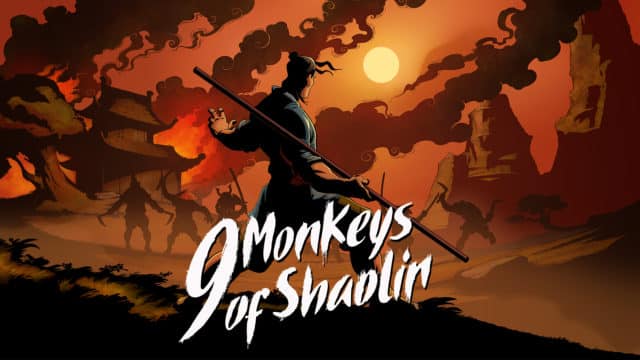 9 Monkeys of Shaolin Key Art
