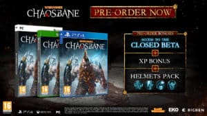 Warhammer Chaosbane Logo Pre-Order Bonus