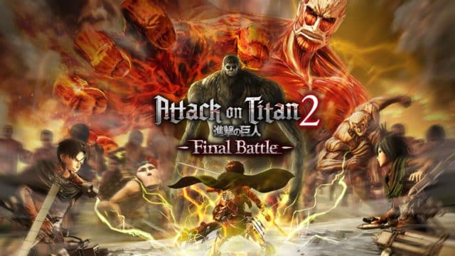 Attack on Titan 2 Final Battle Key Art
