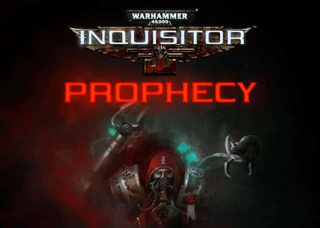 Warhammer 40000 Inquisitor Prophecy Key Visual