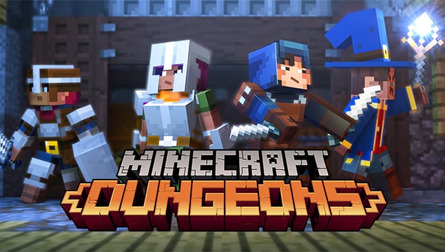 Minecraft Dungeons Banner