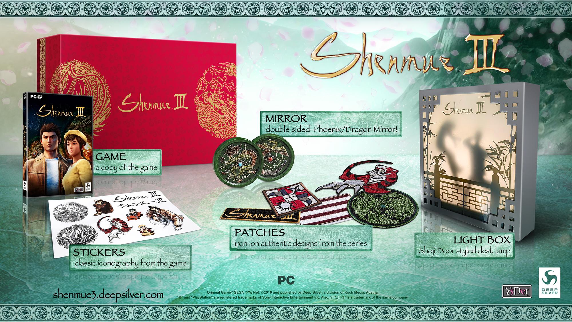 Shenmue III Limited Run Physical Collectors Edition