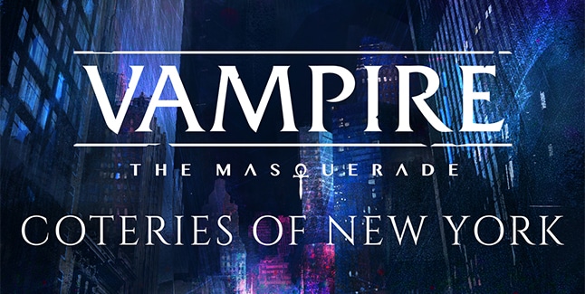Vampire The Masquerade – Coteries of New York Banner