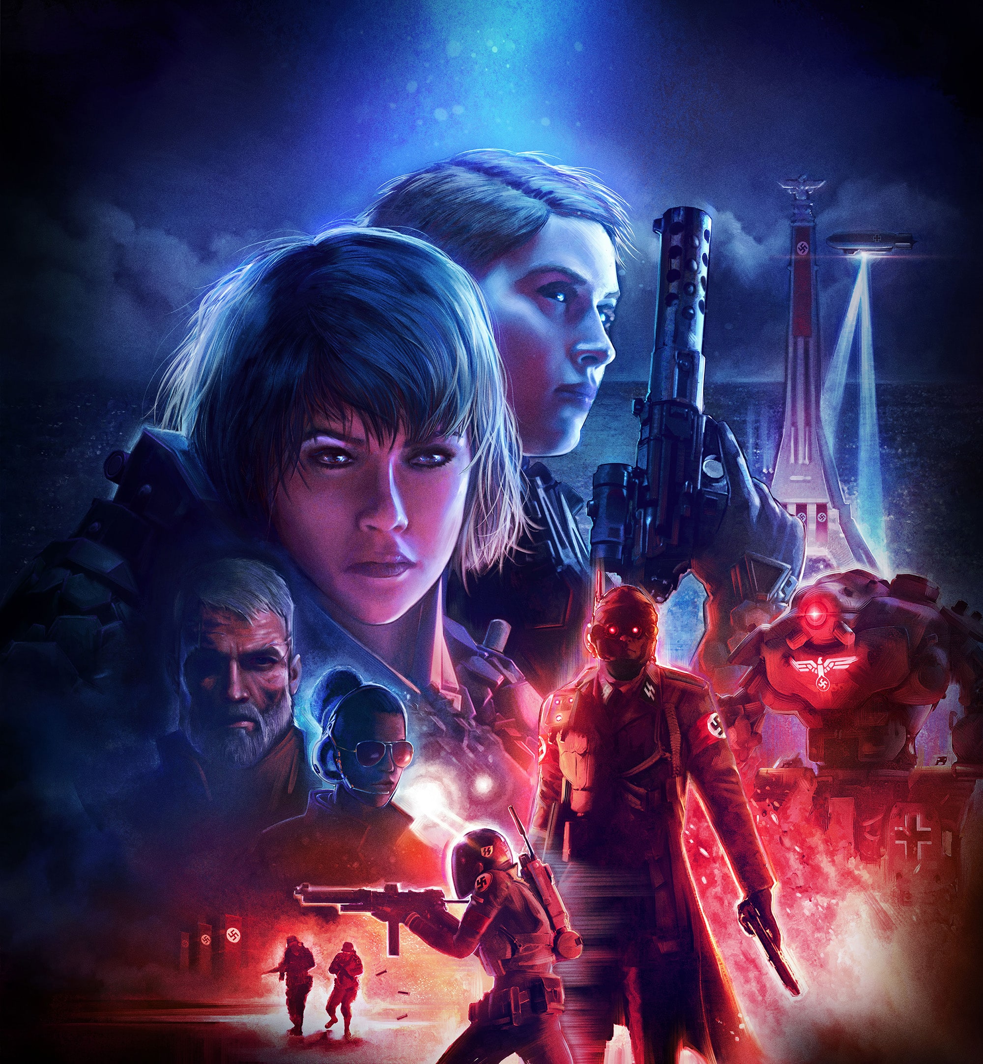 Wolfenstein Youngblood Key Art