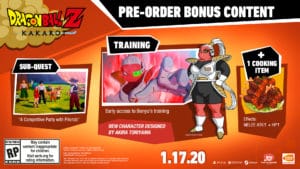 Dragon Ball Z Kakarot Pre-Order Bonus