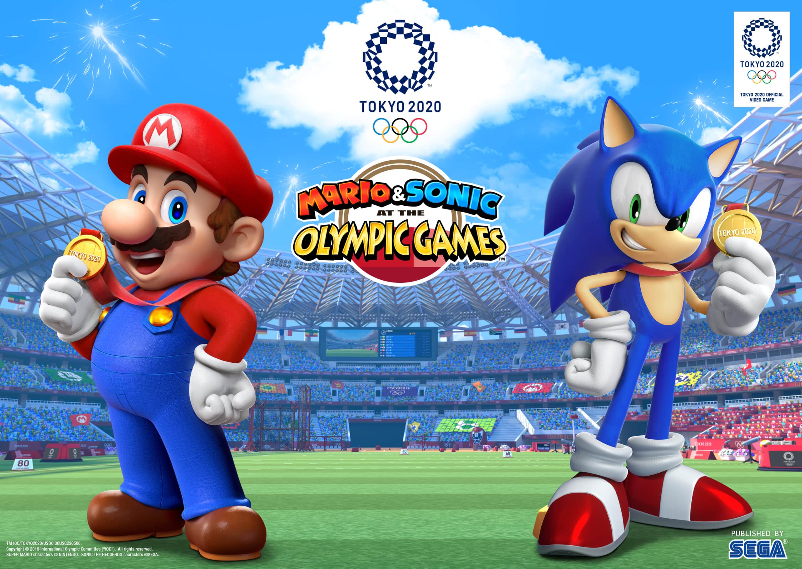 Mario & Sonic at the Olympic Games Tokyo 2020 Key Visual