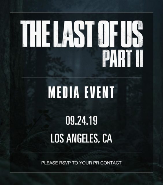 The Last of Us Part 2 Media Event