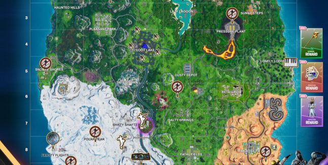 Fortnite Season 10 (X) Week 6 Challenges Cheat Sheet