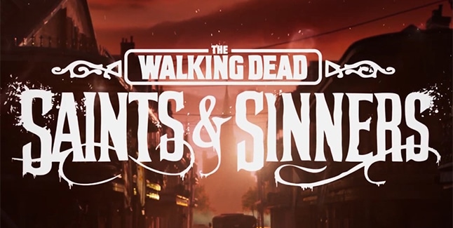 The Walking Dead Saints & Sinners Banner