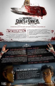 The Walking Dead Saints & Sinners Info
