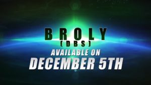 Dragon Ball FighterZ Broly (DBS) Release Date