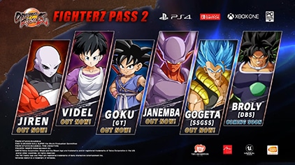 Dragon Ball FighterZ Season Pass 2