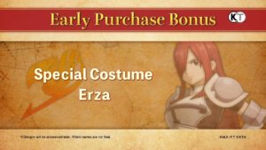 Fairy Tail Game Early Purchase Bonus