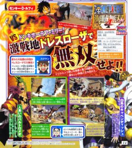 One Piece Pirate Warriors 4 Bartolomeo and Cavendish Scan