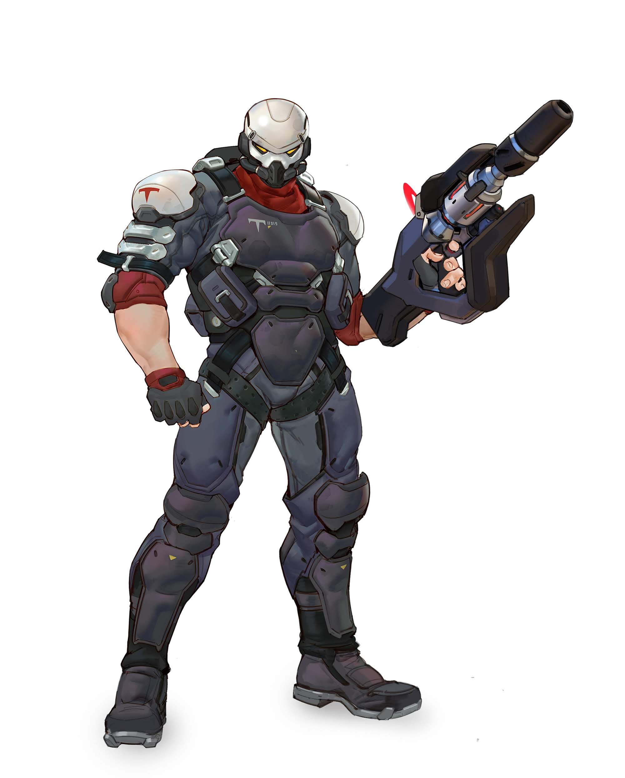 Overwatch 2 Concept Talon Trooper