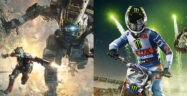 Titanfall 2 and Monster Energy Supercross The Official Videogame Banner