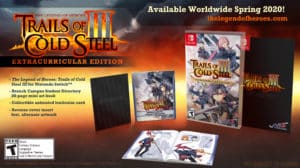 The Legend of Heroes Trails of Cold Steel III Switch Extracurricular Edition