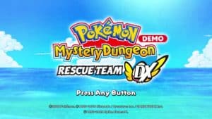 Pokemon Mystery Dungeon Rescue Team DX Demo