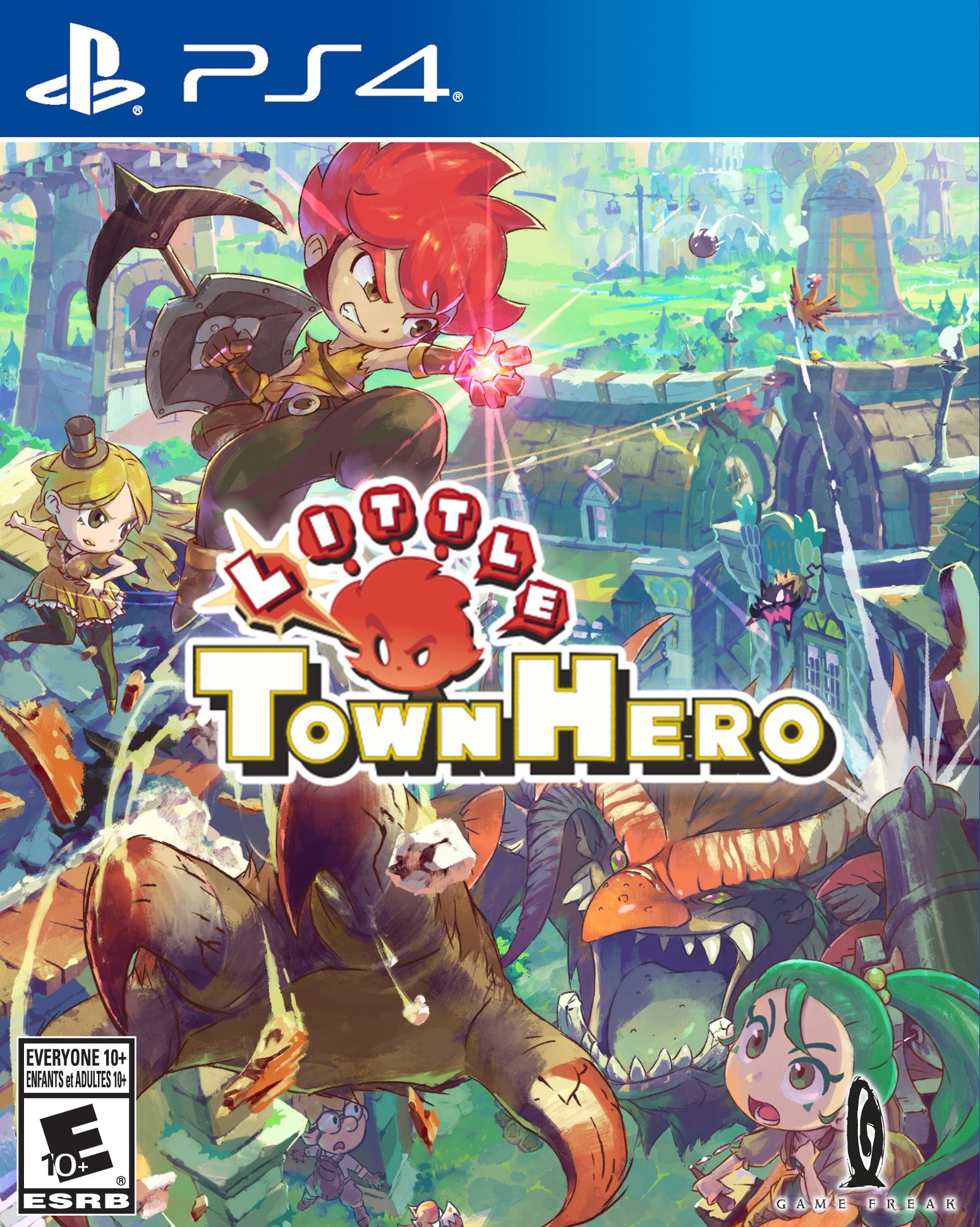 Hero town игра. Little Town Hero big idea Edition /ps4. Little Town Hero - big idea Edition [ps4, английская версия]. Little Town Hero.
