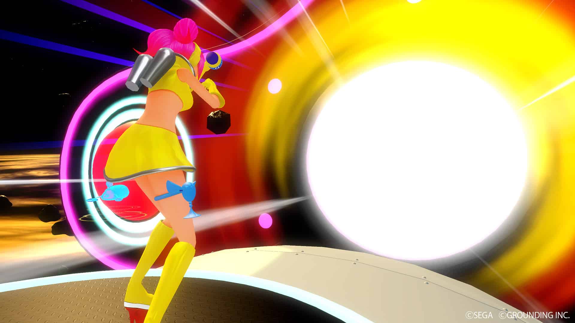 Space Channel 5 Vr Kinda Funky News Flash Screen 2