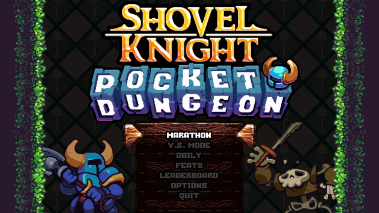 shovel knight pocket dungeon physical