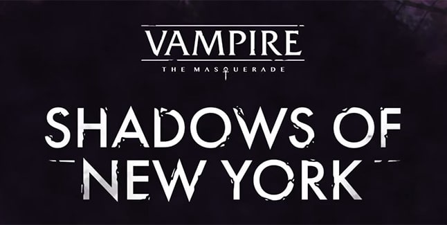 Vampire The Masquerade Shadows of New York Logo