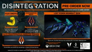 Disintegration Xbox One Pre-order Bonus