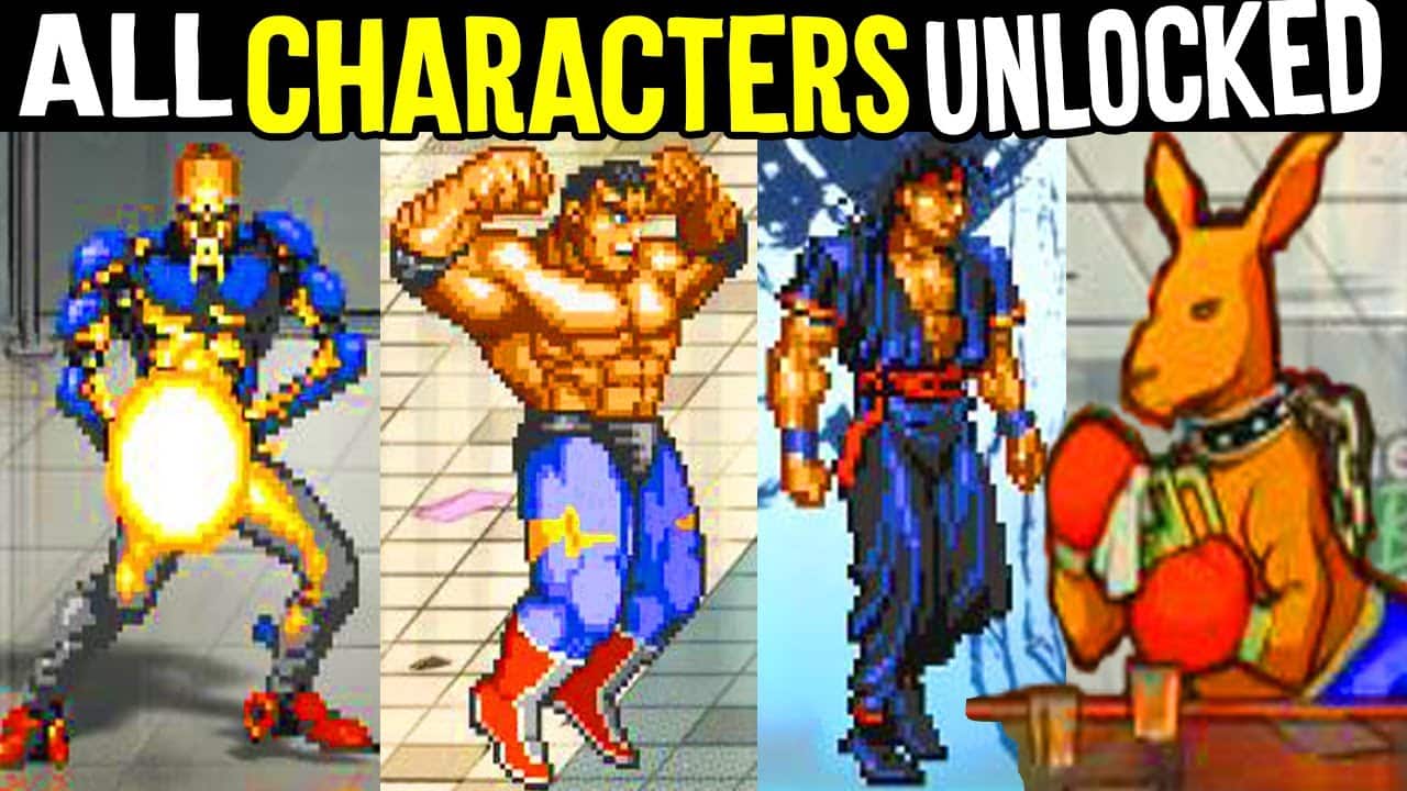 streets of rage 4 unlockable characters