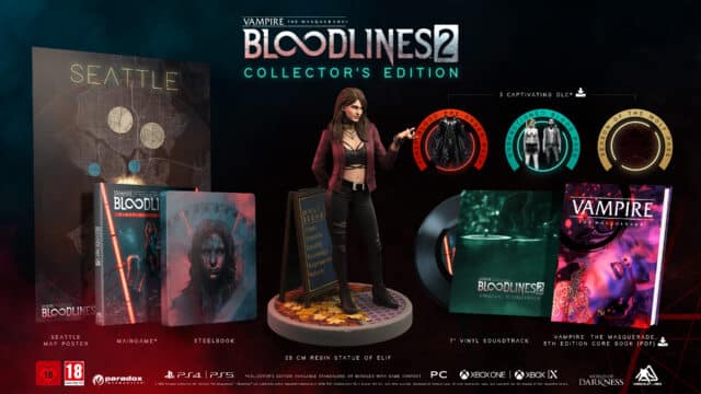 Vampire The Masquerade Bloodlines 2 Collector's Edition