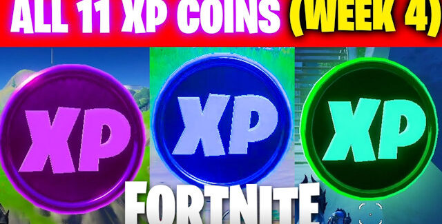 Fortnite Chapter 2 Season 3 Week 4 XP Coins Locations Guide