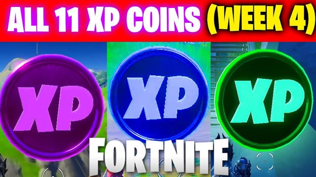 Fortnite Chapter 2 Season 3 Week 4 XP Coins Locations Guide