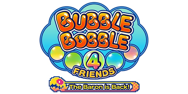 Bubble Bobble 4 Friends The Baron is Back Logo