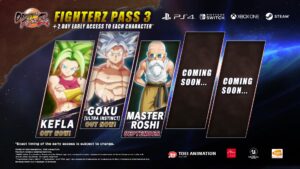 Dragon Ball FighterZ Pass 3