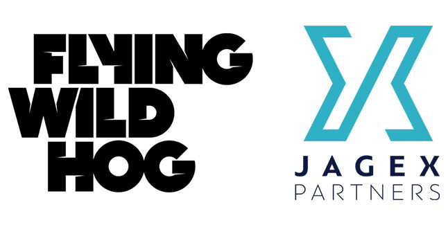Flying Wild Hog and Jagex Logos