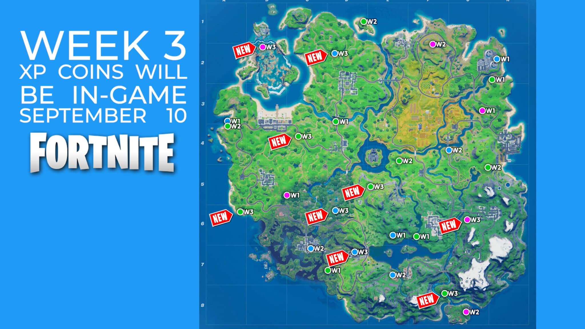 Fortnite Chapter 2 Season 4 Week 3 Xp Coins Locations Guide Video Games Blogger 9657