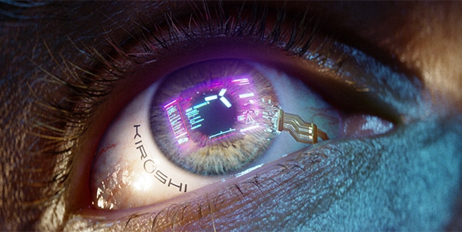 Cyberpunk 2077 Eye Banner