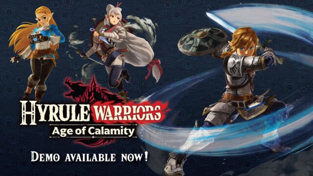 Hyrule Warriors Age of Calamity Demo Banner