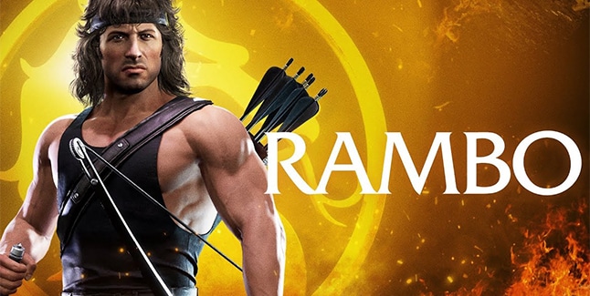 Mortal Kombat 11 Rambo Banner