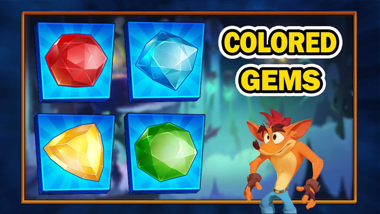 crash bandicoot 2 colored gems