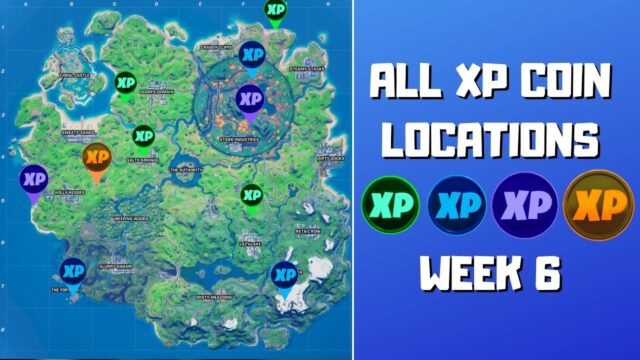 Fortnite Chapter 2 Season 4 Week 6 Xp Coins Locations Guide Video Games Blogger